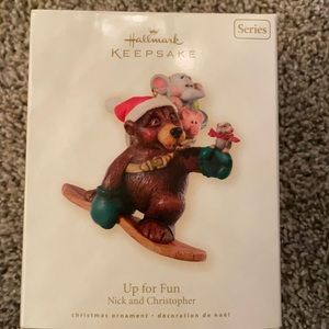 Hallmark keepsake ornament “up for fun”  series ornament